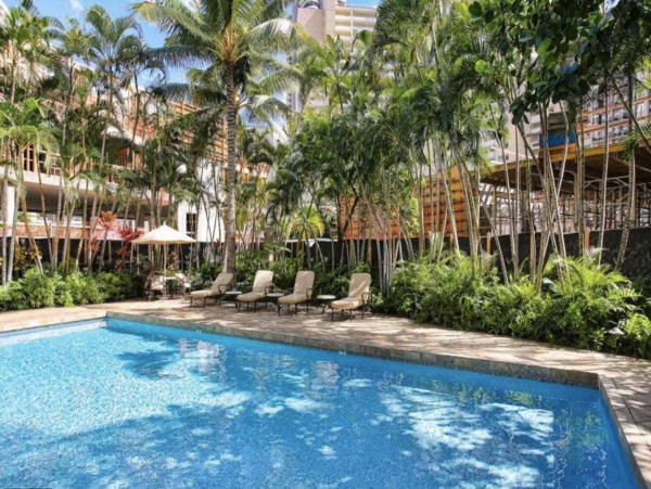 Oahu One Street from the Beach 2 Bedroom Vacation Condo