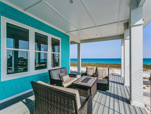 Gulf View Navarre Beach Four Bedroom Vacation Rental Home