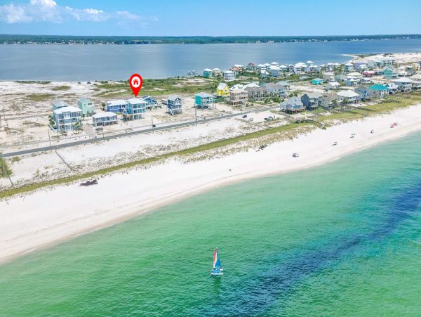 Gulf View Navarre Beach Four Bedroom Vacation Rental Home