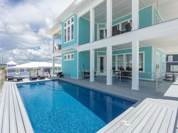Gulf View Navarre Beach Four Bedroom Vacation Rental Home