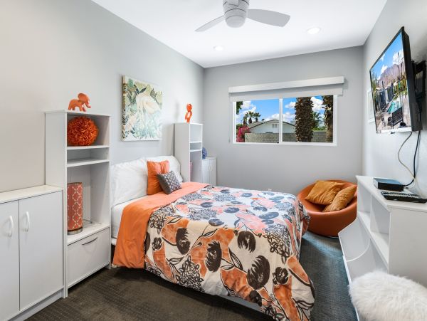 A Chic Four-Bedroom Palm Springs Home With A Private Pool And Hot Tub