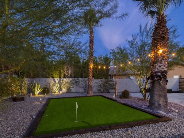 A Chic Four-Bedroom Palm Springs Home With A Private Pool And Hot Tub