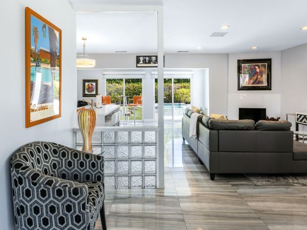 A Chic Four-Bedroom Palm Springs Home With A Private Pool And Hot Tub