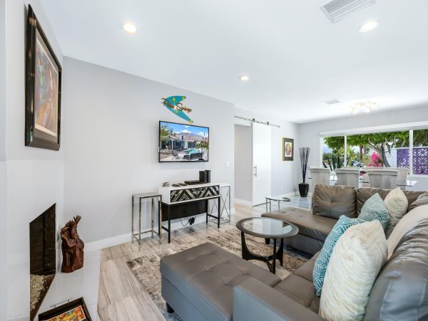 A Chic Four-Bedroom Palm Springs Home With A Private Pool And Hot Tub