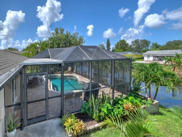 Water Views Bradenton Vacation Pool Home Three Bedroom