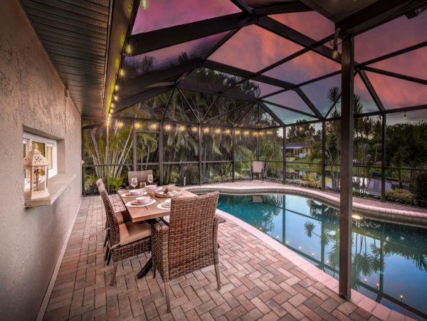 Water Views Bradenton Vacation Pool Home Three Bedroom