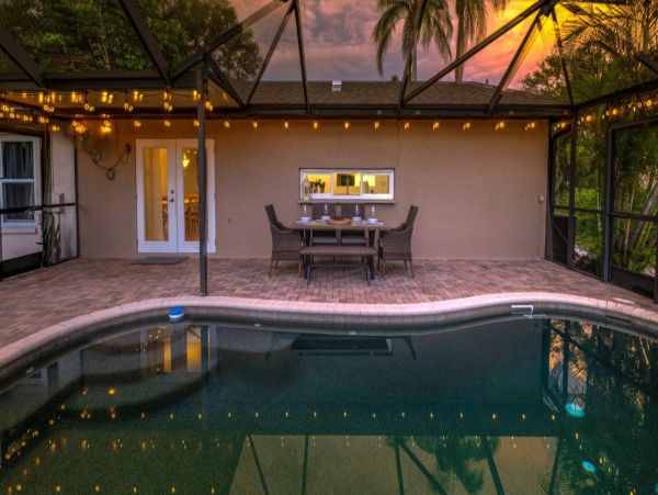 Water Views Bradenton Vacation Pool Home Three Bedroom