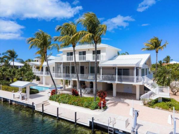 Canal-Front Home with Pool and Boat Dock in Islamorada