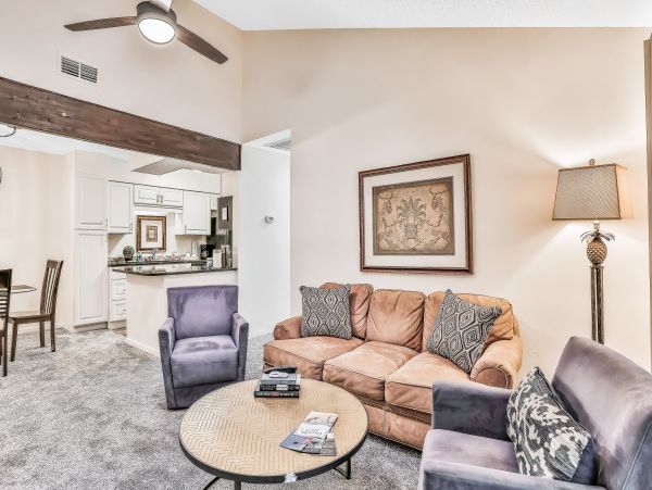 Two Bedroom Condo walking distance to the beach