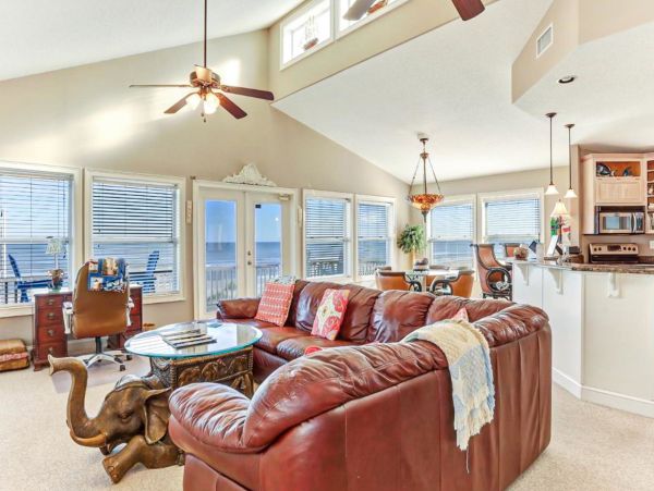 Florida Gulf Front Vacation Rental Amelia Island Beachfront Home Stunning Views