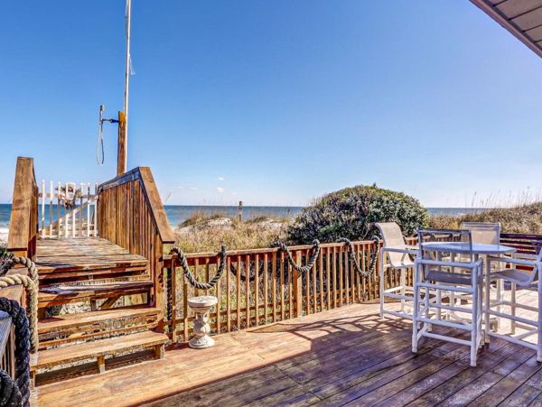 Florida Gulf Front Vacation Rental Amelia Island Beachfront Home Stunning Views