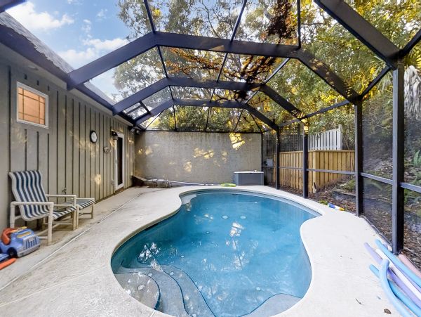 5 Bedroom- 5.5 bathroom house with patio, private pool and beach access