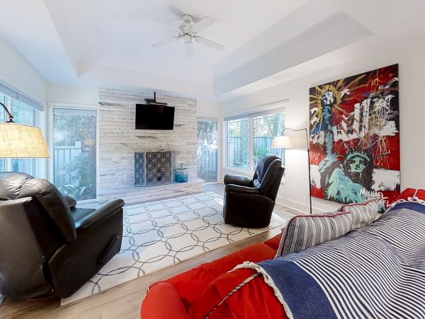 5 Bedroom- 5.5 bathroom house with patio, private pool and beach access