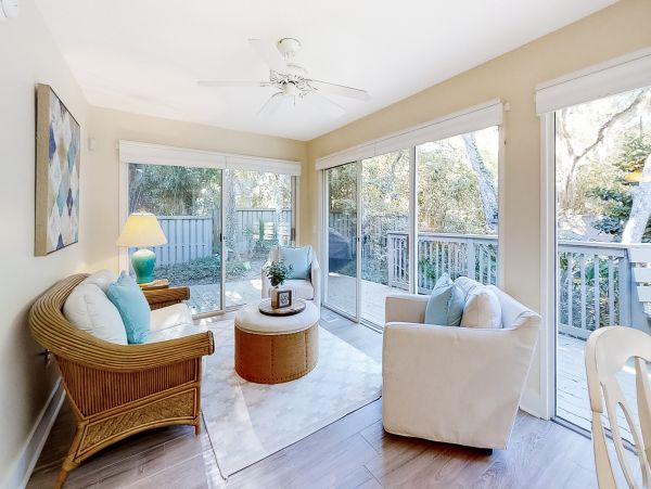 5 Bedroom- 5.5 bathroom house with patio, private pool and beach access
