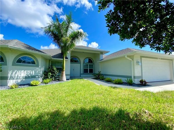 Water Views Cape Coral Vacation Pool Home Three Bedroom