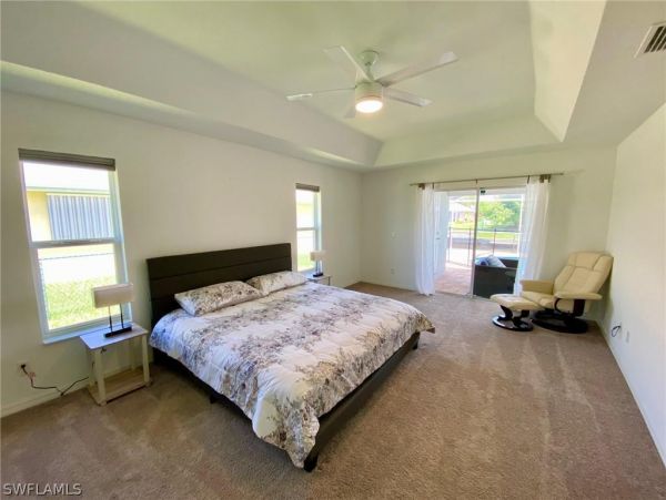 Water Views Cape Coral Vacation Pool Home Three Bedroom