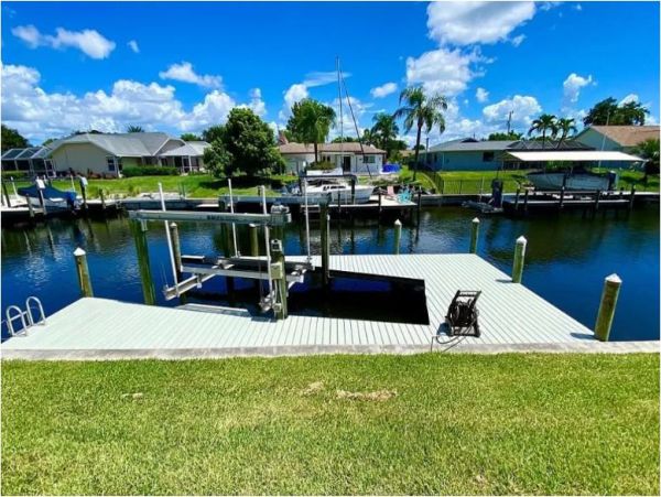 Water Views Cape Coral Vacation Pool Home Three Bedroom