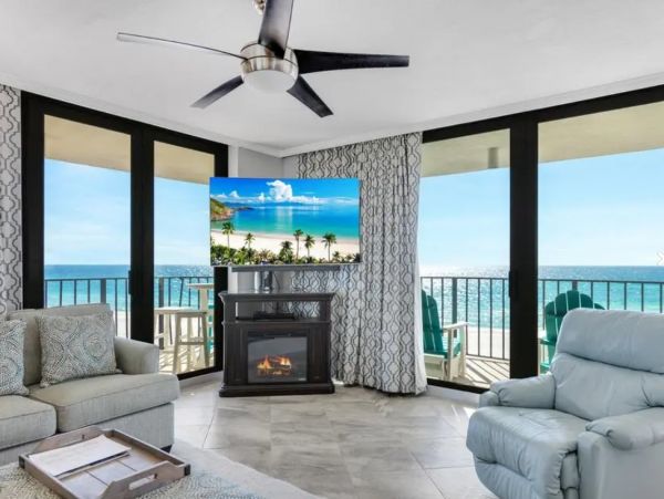 Panama City Beach Gulf Front Three Bedroom Rental Condo