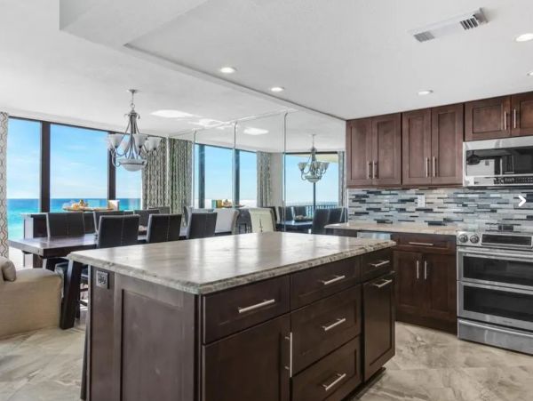 Panama City Beach Gulf Front Three Bedroom Rental Condo