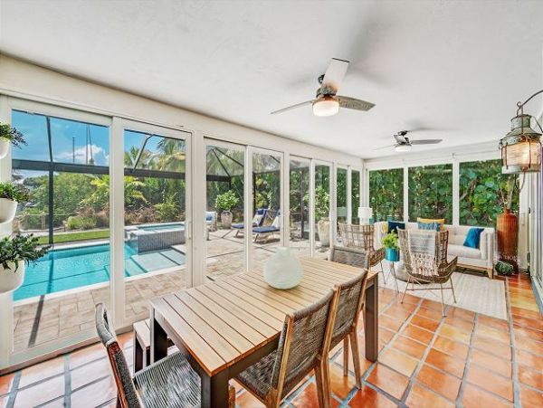 Three Bedroom Canal Front Vacation Home in Sanibel