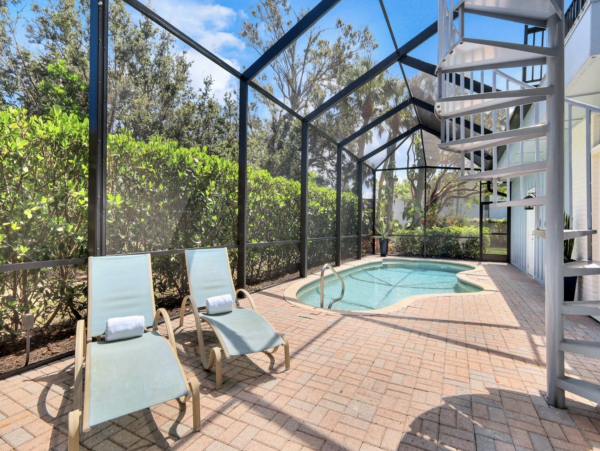 Pure luxury Naples Vacation Home Pool Vanderbilt Beach.