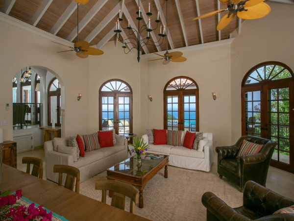 Four Bedroom Luxury Vacation Villa in St. John with Amazing Ocean Views