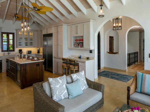 Four Bedroom Luxury Vacation Villa in St. John with Amazing Ocean Views