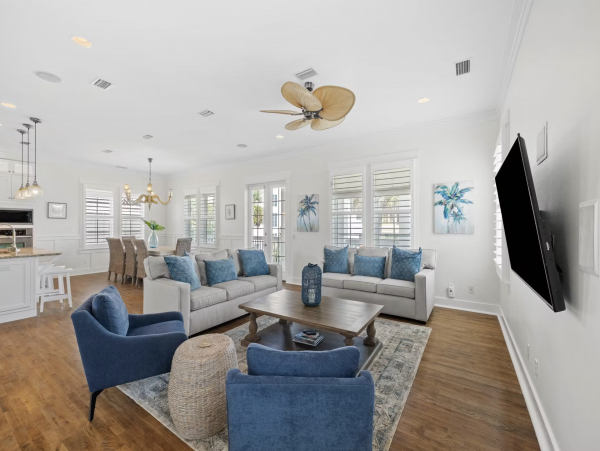 Steps to Beach Santa Rosa Beach Vacation Home Seven Bedroom