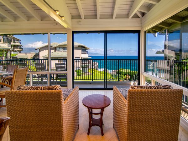 Ocean View Three Bedroom Vacation Condo in Kapalua