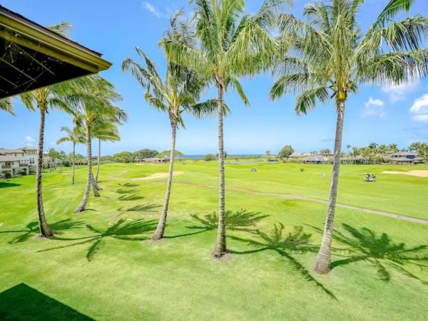 Poipu Golf Course View Condo, Shared Pool & Hot Tub
