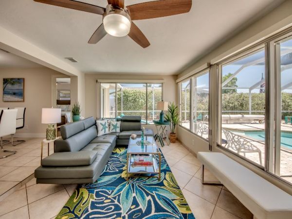 Cape Coral Vacation Pool Home Four Bedroom