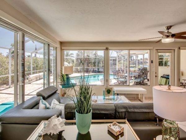 Cape Coral Vacation Pool Home Four Bedroom