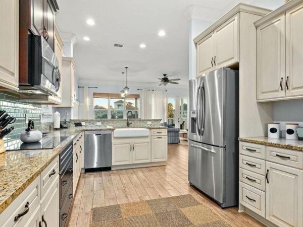 Gulf View Palm Coat Vacation Home Walk to Beach