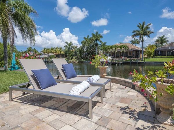 Stunning Cape Coral Luxury Pool Home Boat Dock