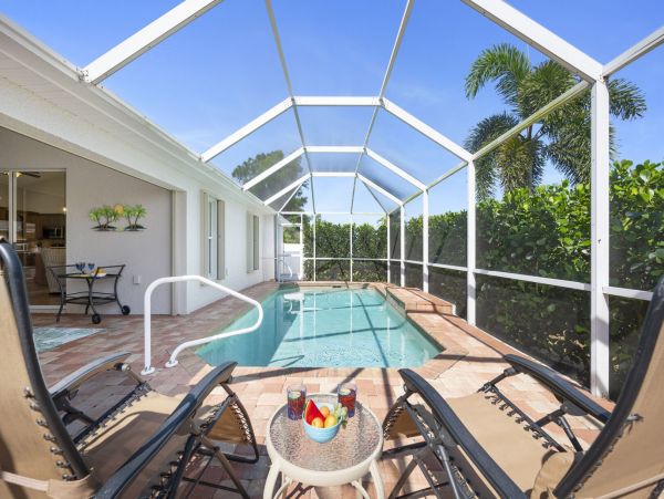 Four-Bedroom Cape Coral Vacation Villa with Private Pool