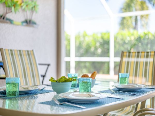 Four-Bedroom Cape Coral Vacation Villa with Private Pool