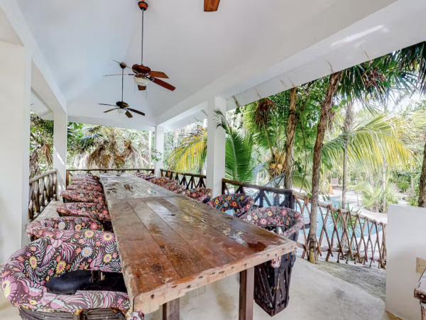 Beach Villa Sleeps 20 Pool Playa Del Carmen