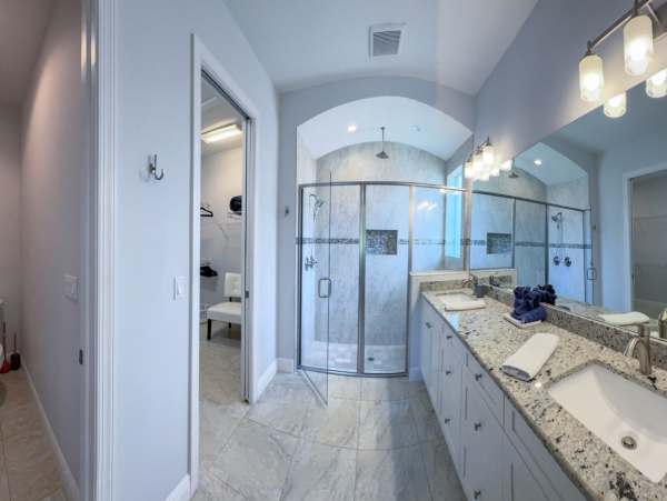 Luxury Three Bedroom Home with Private Heated Pool and Spacious Outdoor Seating Area