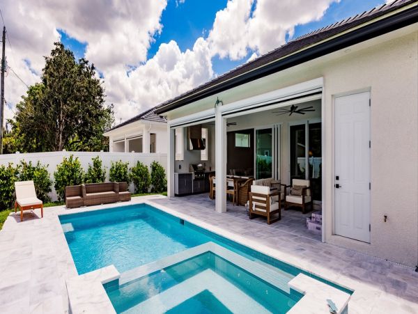 Naples Vacation Pool Home Four Bedroom