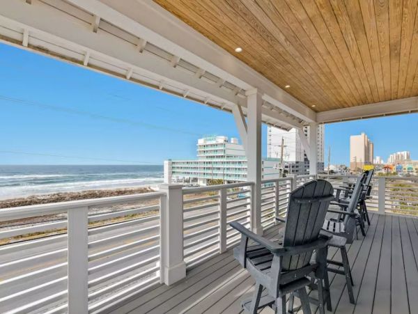 Beach View Vacation Home in Panama City Beach Sleeps 18 Guests