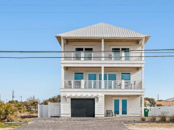 Beach View Vacation Home in Panama City Beach Sleeps 18 Guests