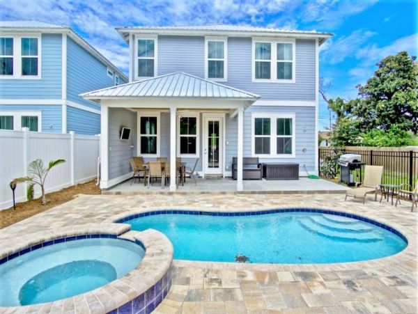 Panama City Vacation Pool Home Six Bedroom