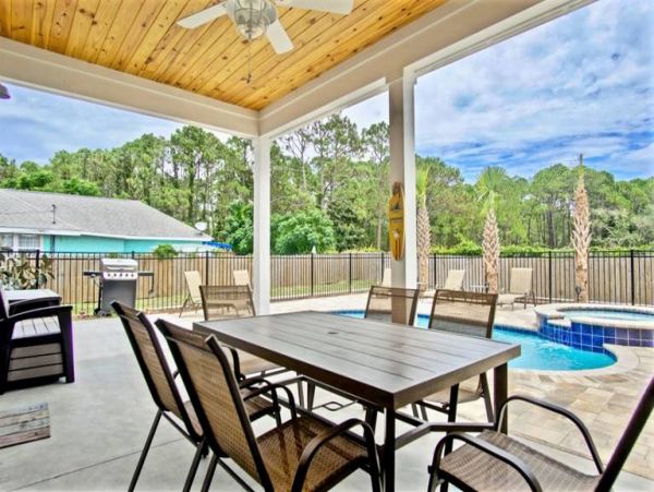 Panama City Vacation Pool Home Six Bedroom