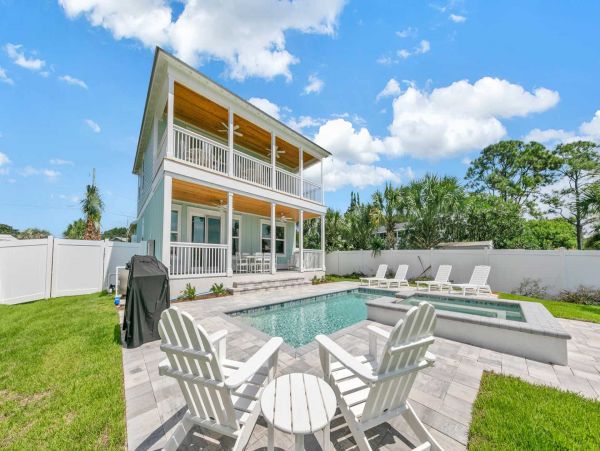 Panama City Vacation Pool Home Six Bedroom