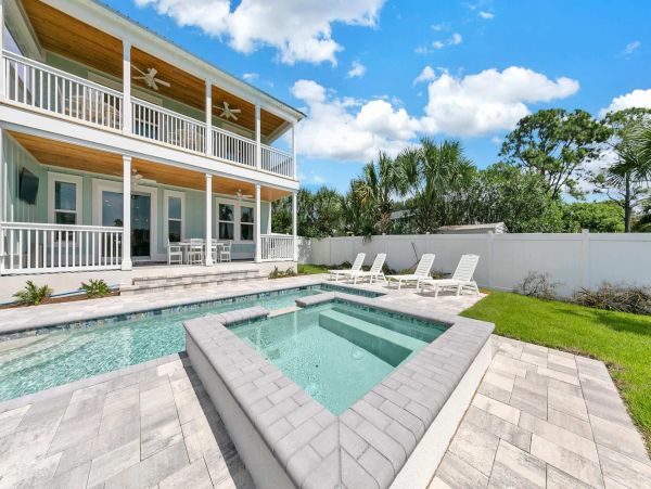 Panama City Vacation Pool Home Six Bedroom