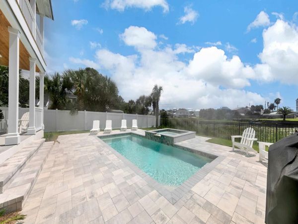 Panama City Vacation Pool Home Six Bedroom