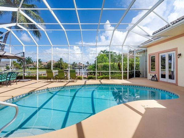 Marco Island Vacation Pool Home Four Bedroom