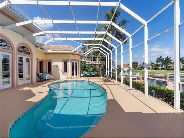 Marco Island Vacation Pool Home Four Bedroom