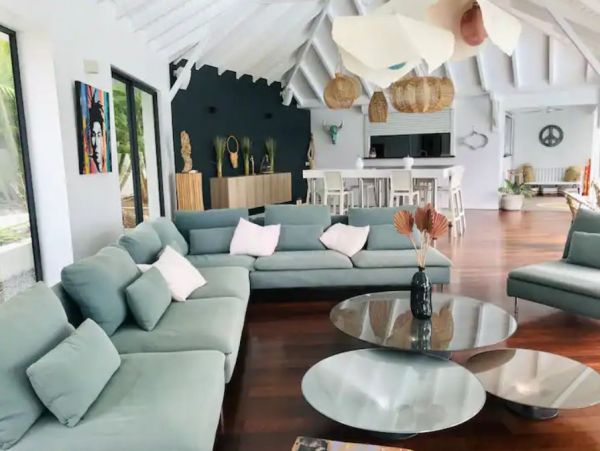 Gorgeous Three Bedroom Vacation Villa in Guadeloupe with Amazing Views