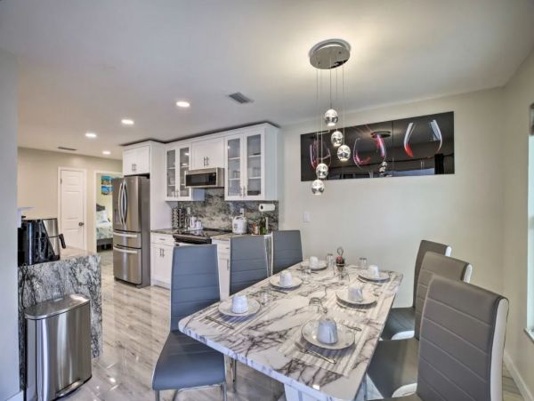 Canal-Front Vacation Pool Home in Cape Coral with Boat Dock